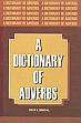 A Dictionary of Adverbs /  Singal, R.L. 