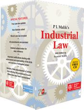 P. L. Malik's Industrial Law (Covering Labour Law in India); 2 Volumes (with CD-Rom) (Updated 24th Edition with Supplement) / Malik, Sumeet 
