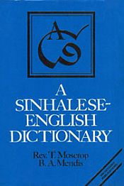 A Sinhalese-English Dictionary / Moscrop, T. 