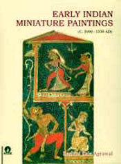 Early Indian Miniature Paintings (C. 1000 - 1500 AD) [Rare Book] / Agrawal, Rashmi Kala 