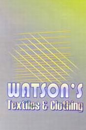 Watson's Textiles and Clothing / Watson 