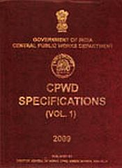CPWD Specifications 2009; 2 Volumes / Central Public Works Department (Government of India) 