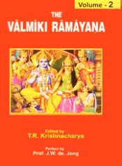 The Valmiki Ramayana; 2 Volumes (in Sanskrit only) / Krishnacharya, T.R. (Ed.)