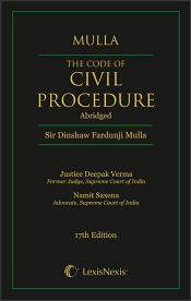 Mulla's The Code of Civil Procedure (Abridged), 17th Edition / Mulla, Sir Dinshaw Fardunji 