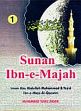 Sunan Ibn-i-Majah: Imam Abu Abdullah Muhammad B. Yazid Ibn-i-Maja Al-Qazwini; 5 Volumes (Arabic-English) /  Ansari, Muhammad Tufail (Tr.)