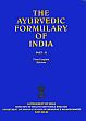 The Ayurvedic Formulary of India (4 Parts)  Available-Part- II,III & IV, Part-I Not Available
