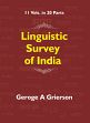 Linguistic Survey of India (11 Volumes in 20 Parts) /  Grierson, George A. 