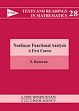 Nonlinear Functional Analysis: A First Course /  Kesavan, S. 