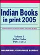 Indian Books in Print 2005; 3 Volumes (in 4 Parts) /  Singh, Sher & Singh, Bhawna (Eds.)