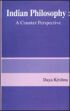 Indian Philosophy: A Counter Perspective /  Krishna, Daya 
