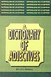 A Dictionary of Adjective /  Singal, R.L. 