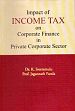 Impact of Income Tax on Corporate Finance in Private Corporate Sector /  Sreeramulu K. & Panda, Jagannath (Dr.) & (Prof.)