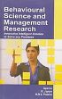 Behavioural Science and Management Research /  Aparna, Jayam, R. & Prabhu, N.R.V. 