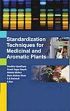 Standardization Techniques for Medicinal and Aromatic Plants /  Upadhyay, Anubha; Nayak, Preeti Sagar; Mishra, Mukta 