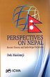 Perspectives on Nepal: Recent History and Indo-Nepal Relations /  Mukharji, Deb 